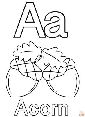 Раскраски буква А для 3 лет (54 фото) » рисунки для срисовки на Газ-квас.ком
