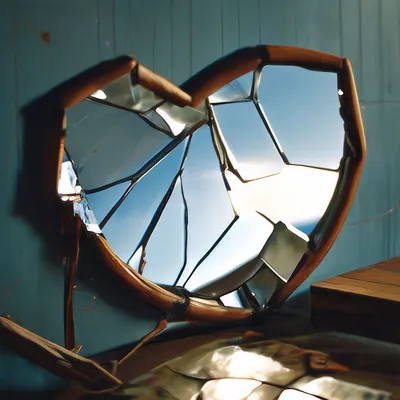Приметы про разбитое зеркало | Разбитое зеркало, Фэншуй, Зеркало