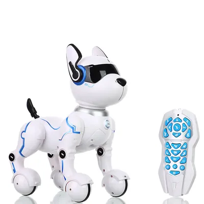 Робот-собака «Дружок Лакки», световые и звуковые эффекты - купить по  выгодной цене на KALOMBO.RU