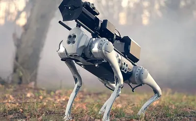 Робот собака, эстетично, красиво, …» — создано в Шедевруме