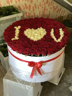 Белые розы в прозрачной сумке с надписью, артикул F1205561 - 6716 рублей,  доставка по городу. Flawery - доставка