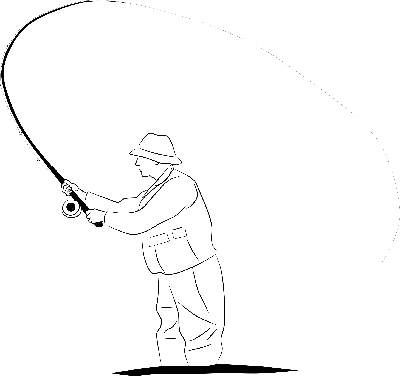 Рыбак С Удочкой На Берегу Лесного Озера Активный Отдых На Свежем Воздухе  Векторная Иллюстрация — стоковая векторная графика и другие изображения на  тему Ловить рыбу - iStock