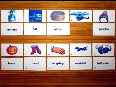 Деревянные парные головоломки с животными и английскими словами, игрушки  для раннего образования – лучшие товары в онлайн-магазине Джум Гик