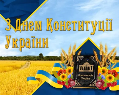 С Днем Конституции Украины!