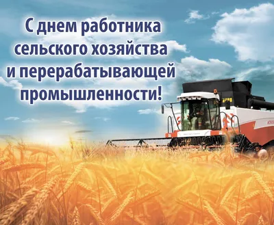 День работников сельского хозяйства и перерабатывающей промышленности РФ -  Группа компаний Капитал ПРОК