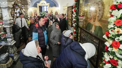 В Карповской церкви Нижнего Новгорода будет пребывать икона блаженной  Матроны Московской с частицей святых мощей