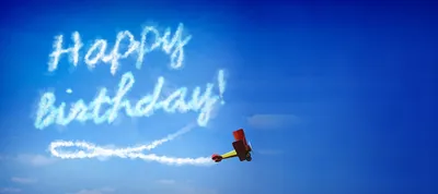 Открытки с днем рождения с самолетами