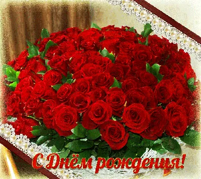 Букет белых роз с днем рождения купить с доставкой по Томску: цена, фото,  отзывы.