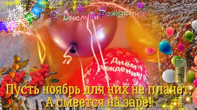 Поздравляем с Днем Рождения в ноябре! — Адвокатская палата Калининградской  области