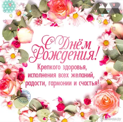 Поздравления и открытки с Днём Рождения по именам 💝 Мужчинам и Женщинам  бесплатно