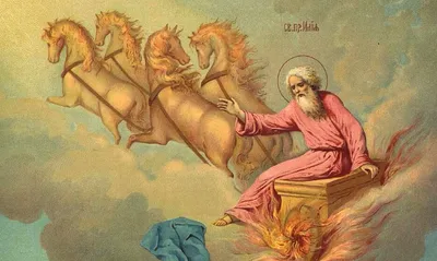 Святой Илия (Илья) Пророк — купить в интернет-магазине | Продажа икон на  заказ из иконописной мастерской «Создавая наследие»