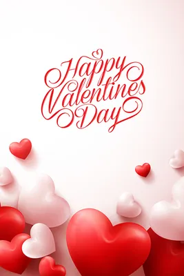 Фотография День святого Валентина Английский серце Много 640x960