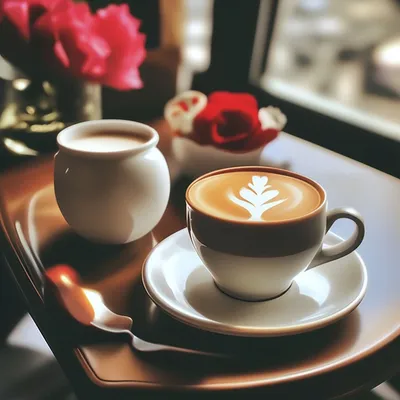 С добрым утром, чашка кофе, торнадо…» — создано в Шедевруме