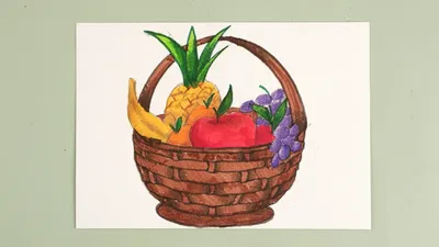 Экзотический букет с фруктами и цветами - БорщБукет | Букеты из овощей и  фруктов | Краснодар