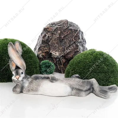 Кролик Заяц Голова Скульптура 3D Модель $79 - .max .stl .obj - Free3D