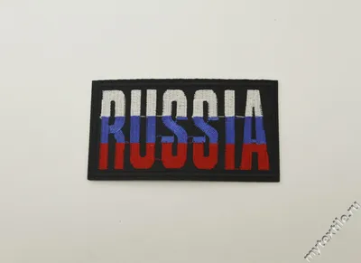 Купить мужскую толстовку с российским гербом и надписью \"Россия\"