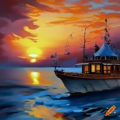 Купить картину Морской пейзаж в Москве от художника Беляева Татьяна