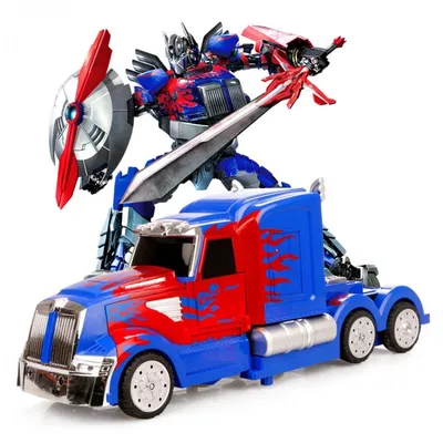 Робот Трансформер в машину / грузовик Оптимус Прайм, Бамблби - большая  развивающая игрушка тобот для мальчиков - купить с доставкой по выгодным  ценам в интернет-магазине OZON (788976580)