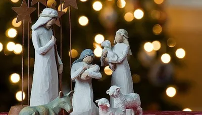 Открытки с Рождеством Христовым 2022 - поделись верой в чудо! | Открытки,  Рождественские открытки, Рождество христово