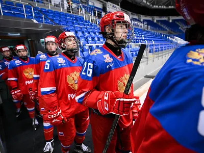 Сборная России по хоккею провела открытую тренировку перед Олимпиадой