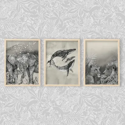 Деревянная фигурка семьи животных, декоративная Милая ежик, кролик, слон,  медведь, животное, деревянное искусство, миниатюрные поделки | AliExpress