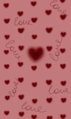 wallpaper for phone, background wallpaper soft cute hearts love обои фон  сердечки на телефон милые | Сердце обои, Розовые сердца, Розовые обои