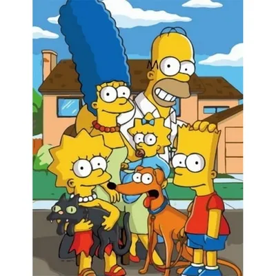 Постер № 143 Симпсоны Битлз (The Simpsons The Beatles)