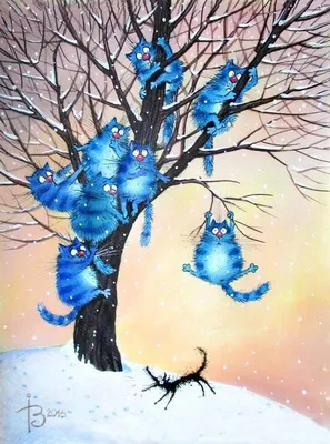 Знаменитые Синие коты счастья... - Наталья Аделина Матухновы | Facebook