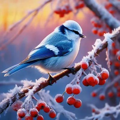 синица на кормушке грызет семечки зимой Stock-Foto | Adobe Stock