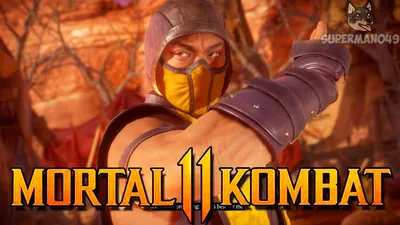 Scorpion Mortal Kombat 11 4K Wallpaper #7.1318