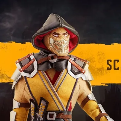 STL file Scorpion mask from Mortal Kombat 11 - Visage of blazing anger  🦂・3D printing idea to download・Cults