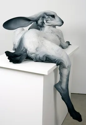 Скульптуры животных от Beth Cavener | Пикабу