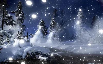 Рисунок А снег идет №82055 - «Зимняя сказка» (12.01.2024 - 03:00)