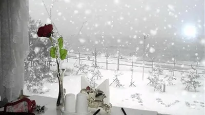Стихотворение «Снег идет из фонаря», поэт Московкина Елена