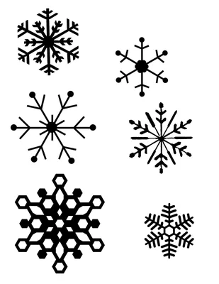 зимний символ снежинки на рождество PNG , снежинки, зимой, символ PNG  картинки и пнг рисунок для бесплатной загрузки