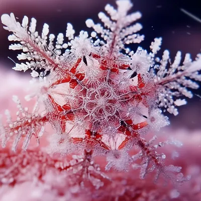 Снежинка под микроскопом (55 фото) - 55 фото