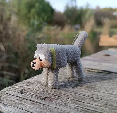minecraft dog concept character 3D Модель in Собака 3DExport