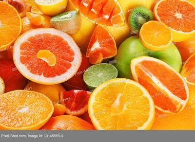Свежие сочные фрукты, крупным планом :: Стоковая фотография :: Pixel-Shot  Studio