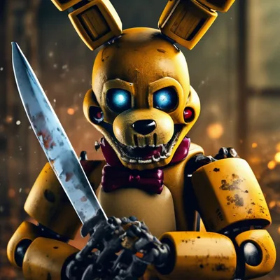 The FNAF Spring Bonnie costume I made him 3yrs ago still fits! All I h... |  TikTok