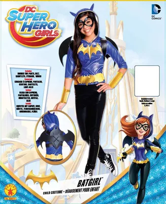Карнавальный костюм Бэтгерл -Bat Girl--Супер Хиро Герлз-Школа Супер  героев-DC Super Hero Girls | Играландия - интернет магазин игрушек