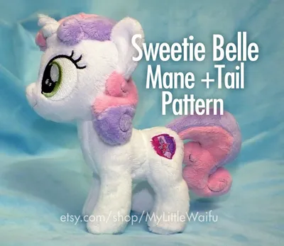 Коллекционная пони 'Радужная Свити Бель' (Rainbow Sweetie Belle), My Little  Pony [A9337]
