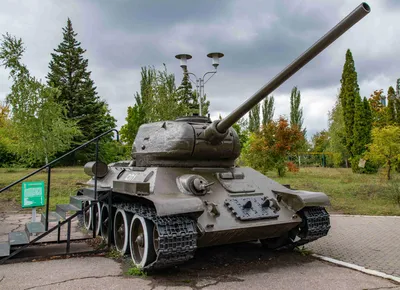 Средний танк Т-34-85 образца 1944 года. СССР