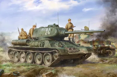 Все виды Т-34. Часть 1: с 1935 до 1944. | Пикабу