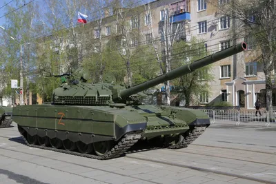 Танк Т-72 - демилитаризованная версия машины