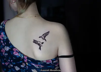 Самые популярные татуировки с птицами