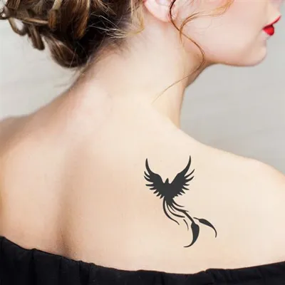 Долговременные тату птицы, проявляющаяся Angel Tattoo 154378465 купить за  54 200 сум в интернет-магазине Wildberries