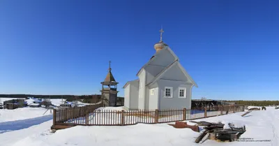 Церковь зимой - ePuzzle фотоголоволомка