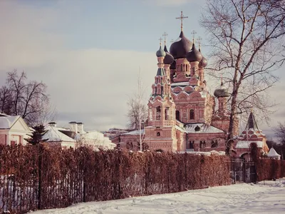 Деревянная Церковь Севере России Пейзаж Зимой Архитектура Историческая  Религия Христианство стоковое фото ©xload 545089416