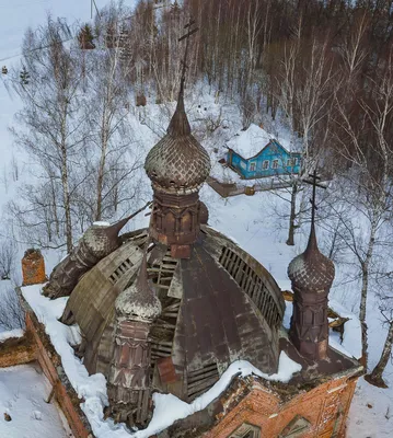 File:Богоявленская церковь в селе Пышак зимой.jpg - Wikimedia Commons