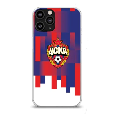 Купить чехол для айфона ЦСКА новый дизайн CSKA
